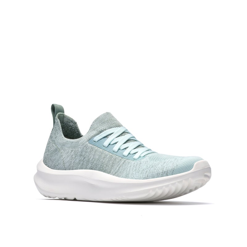 clarks Solevana Lace Seafoam Green - Image 3